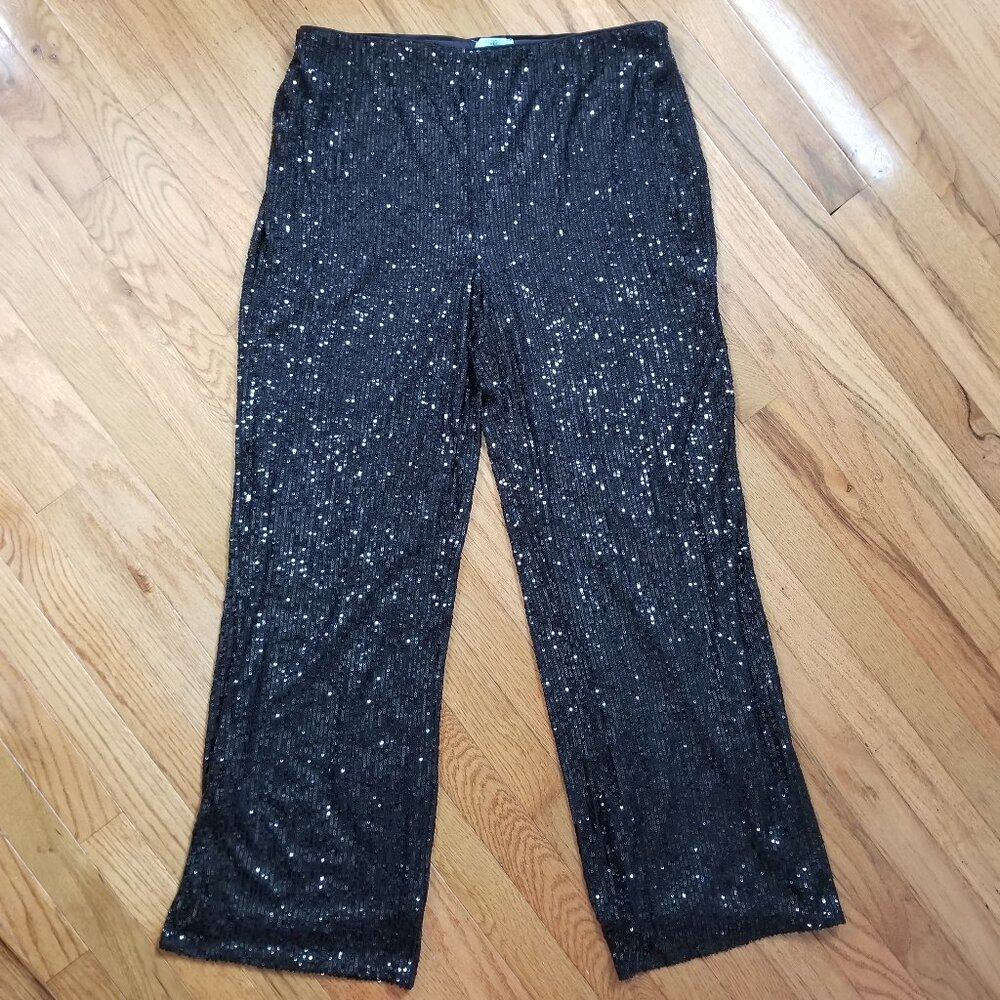 CeCe sequin pants L